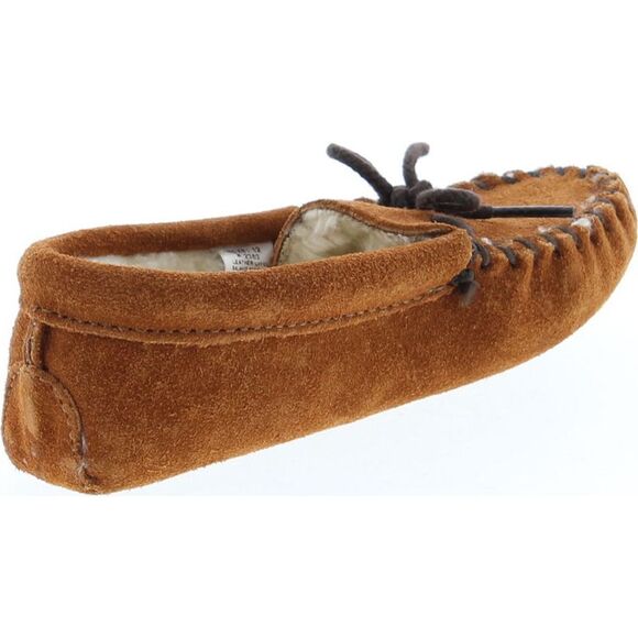 Minnetonka 2363 Brown ChildG slippers 12 NEW - Picture 5 of 8